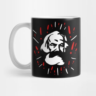 Karl Marx Exclamation Marks Mug